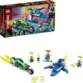 The LEGO Ninjago Jay and Lloyd's Velocity Racers are one of the best LEGO sets for youth.
